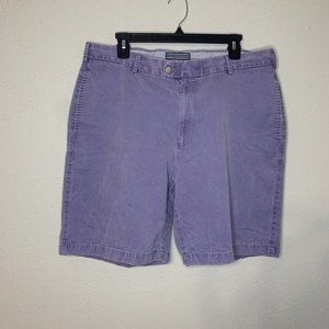 Peter Millar‎ Mens Golf Shorts Pima Cotton Washed Purple Size 36